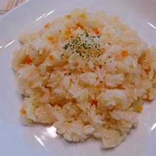 炊飯器で簡単に！美味しいバターライス♪